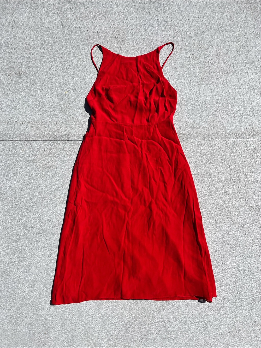 Wilfred Créneau Red Slip Dress Like New Size 2